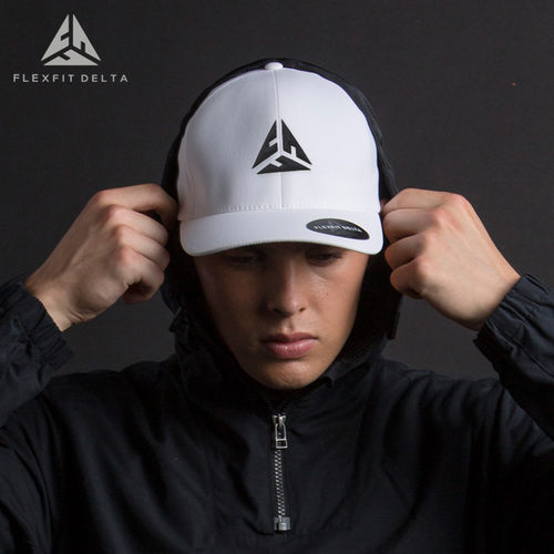 flexfit明星同款高顶弹力鸭舌帽