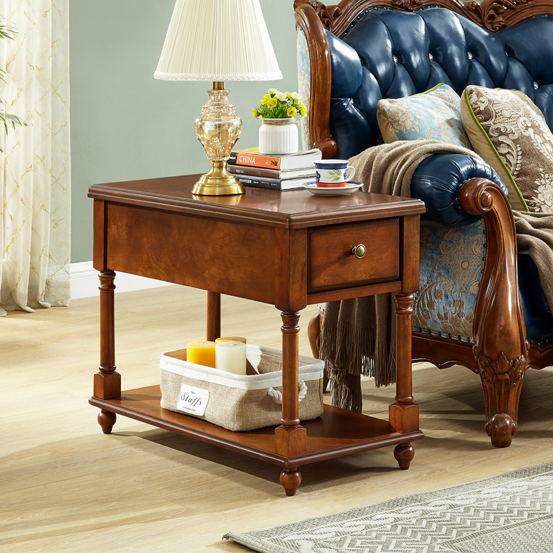 美式實木沙發邊幾邊櫃客廳角幾電話桌長方幾邊桌現代簡約方桌在類目 住宅傢俱, 幾類, 角幾/邊幾中 - 來自Buy2taobao.com提供專業的淘寶代購服務