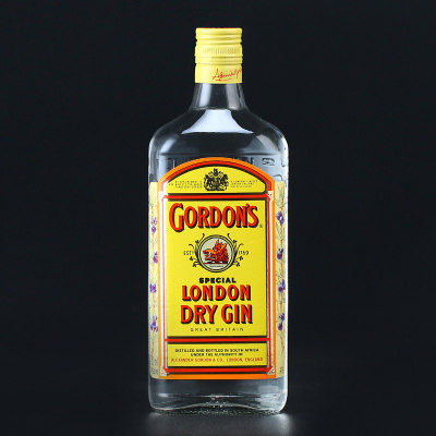 包邮GORDON'S 哥顿金酒 伦敦干味金酒750ml 歌顿杜松子酒/琴酒