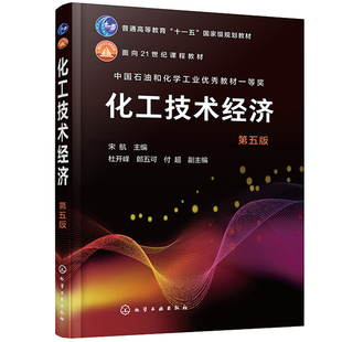 化工技术经济 第五版 宋航  宋航