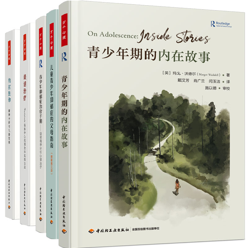 青少年期的内在故事+内在生命分析发展+谈话临床理念实践方法+青少年抑郁症手册心理+父母指南 5本图书籍