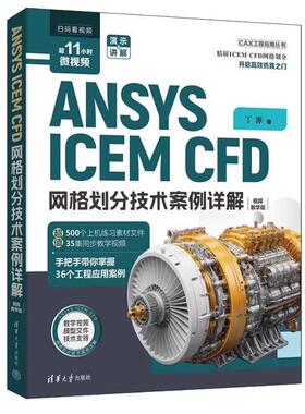 ANSYS ICEM CFD 网格划分技术案例详解（视频教学版）（CAX工程应用丛书）丁源 清华大学出版社9787302678229
