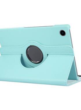适用三星TabA8 X200保护套T500旋转T870翻盖S7皮套P610防摔壳