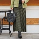 代购 包税 包邮 日本女装 25年冬DAMA collection拼色条纹半身裙长裙