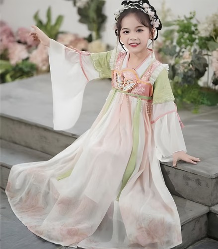 清仓女童汉服超仙2026春夏秋新款古风裙子