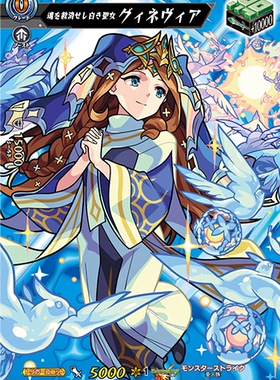 卡片诊所 VG C/PR/MSR D-TB02/070 救赎灵魂的白色圣女 桂妮薇亚