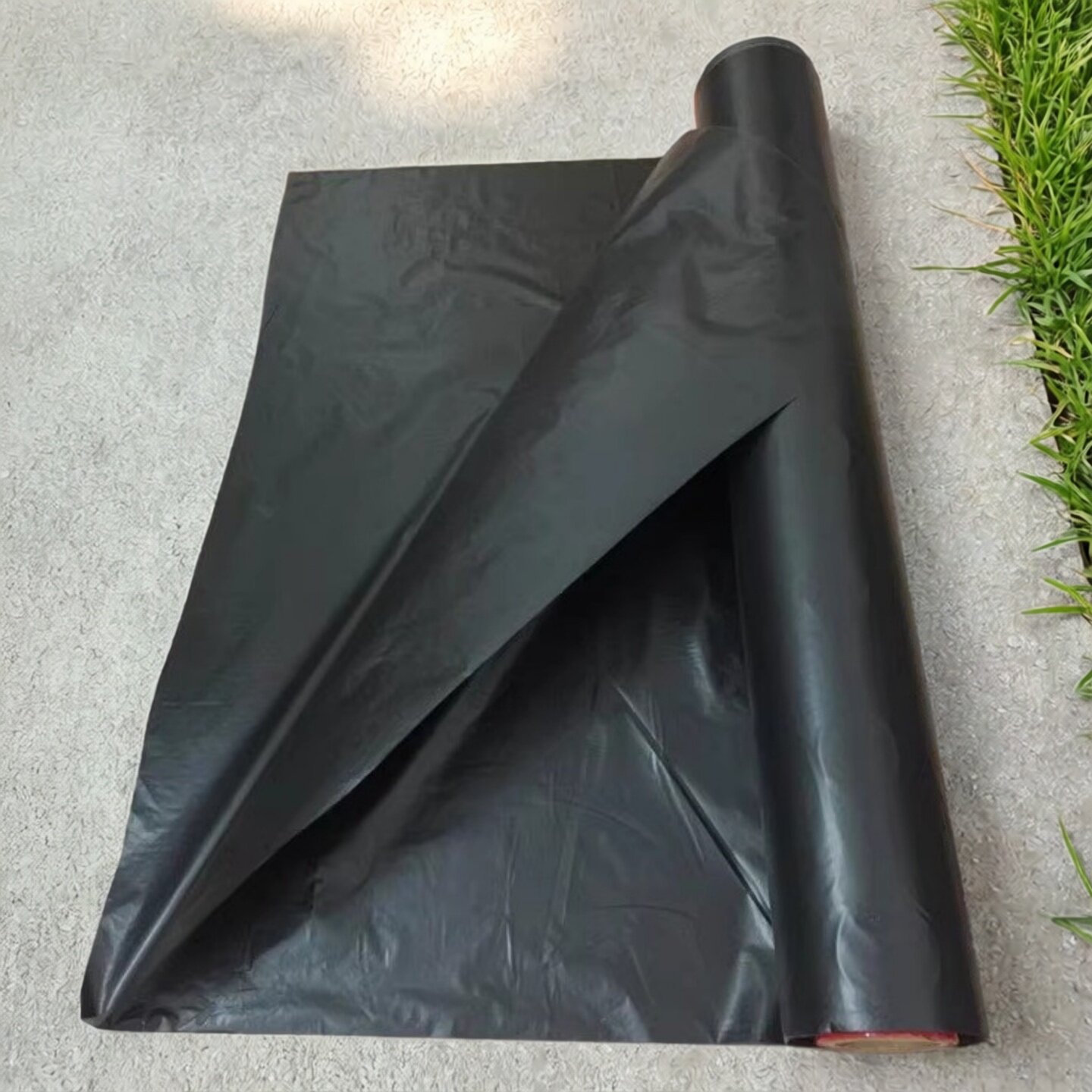 包邮PE黑色塑料膜马路胶纸2米1米5宽6丝加厚防潮不透光塑料布土工