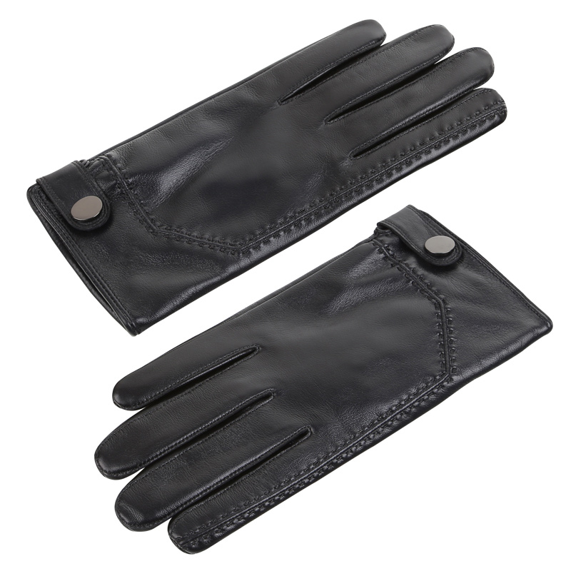 Gants pour homme TLOVE en peau de mouton - Ref 2782629 Image 5