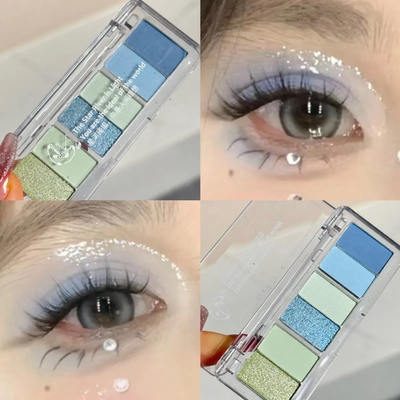 葭妲灵动六色眼影盘多巴