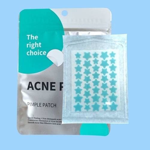 ACNE PATCH40贴星星痘痘贴可爱水胶体遮痕吸脓祛痘抗痘日夜双效