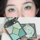 绿野仙踪 夏日清凉感薄荷绿烟熏五色眼影打底珠光截断眼妆 新中式