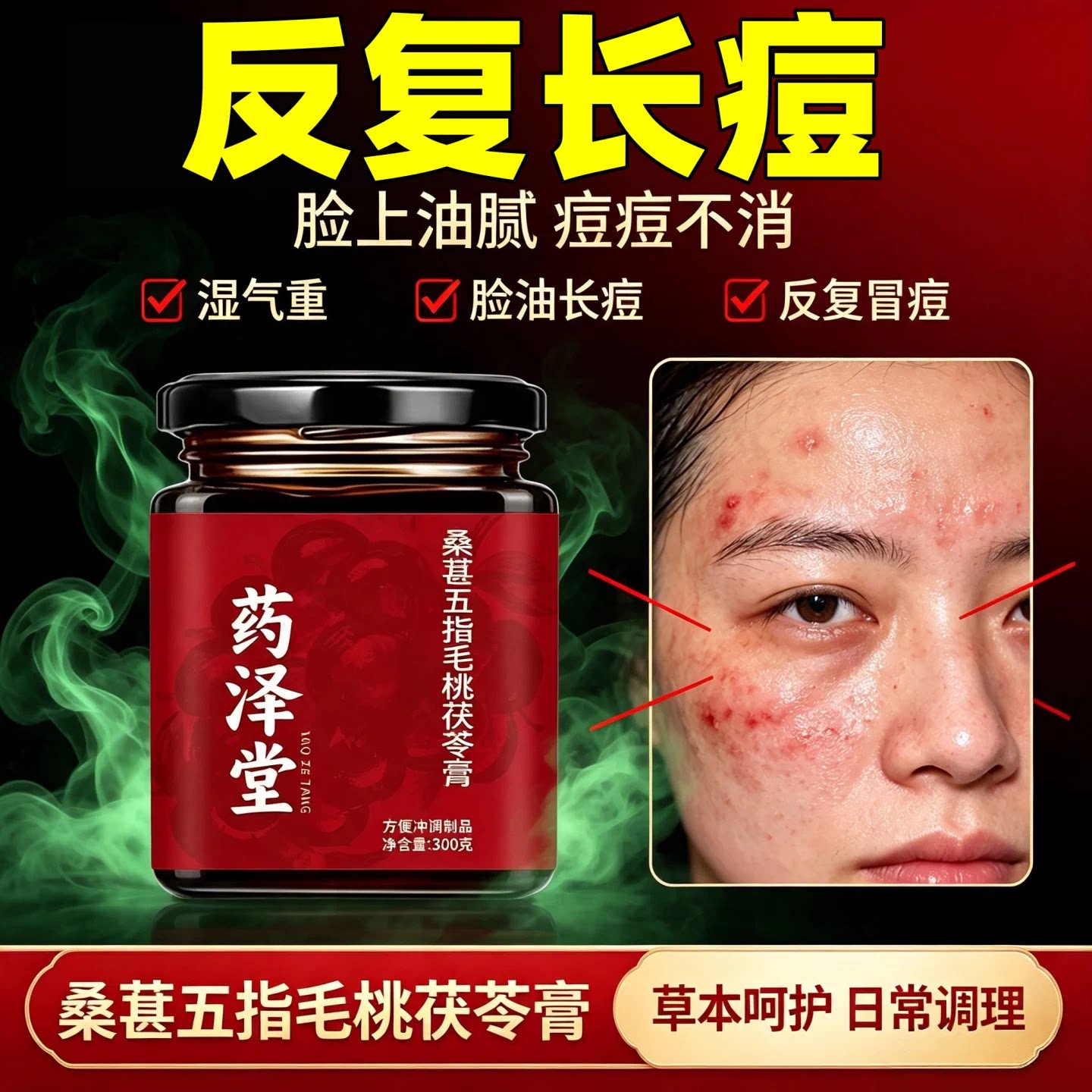 山禾系列药食同源膏300g