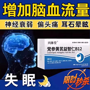 护益止晕宝万合止晕宝党参黄芪益智仁B12存头脑昏沉头晕眩晕减退