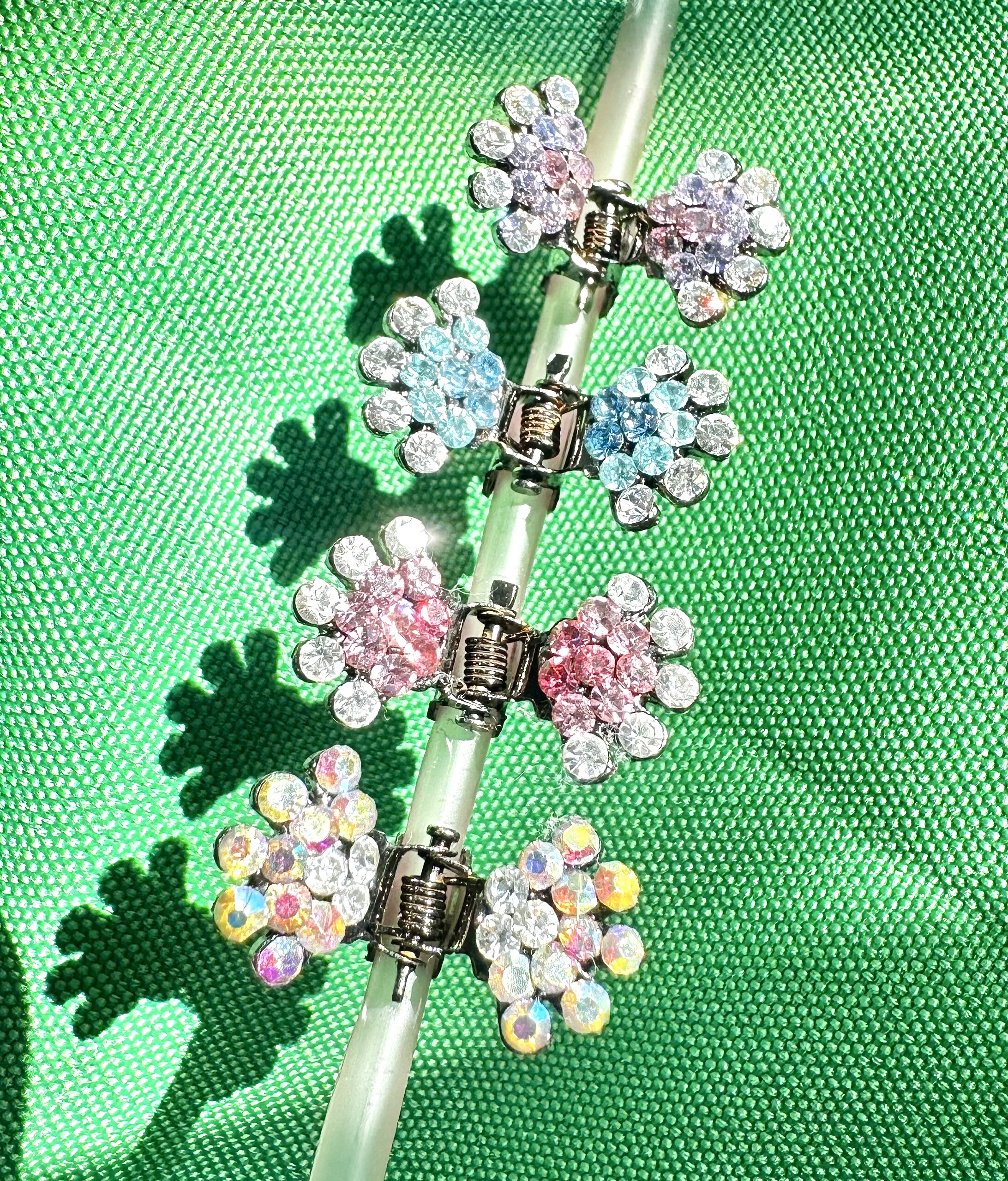 流行BiN美发饰品 免费做发型 水晶抓夹宝宝夹刘海夹碎发夹