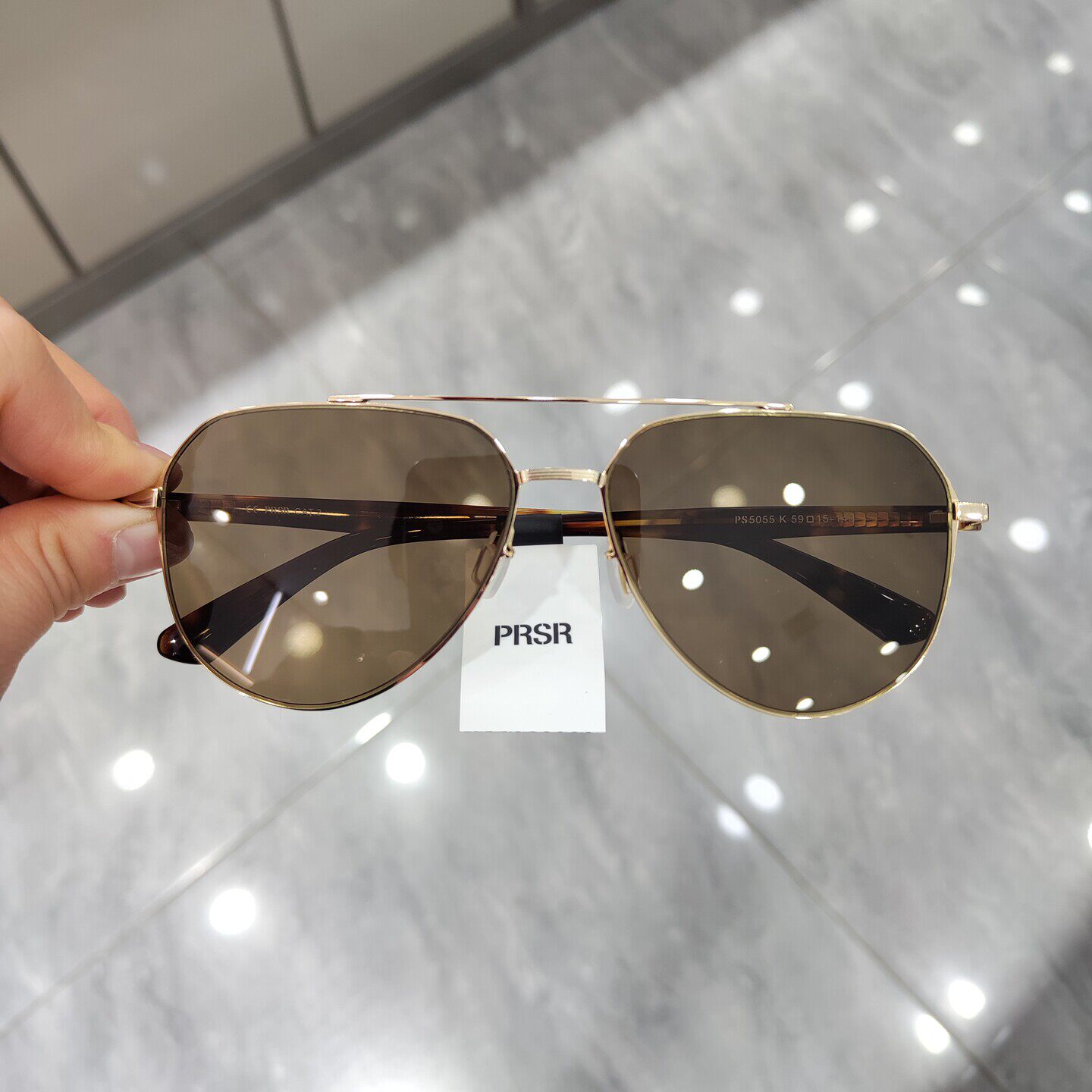 帕莎2025新款太阳镜男蛤蟆镜开车偏光墨镜大框防紫外线眼镜PS5055