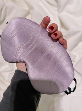 real时髦的真丝眼罩～ 织金提花桑蚕丝睡眠眼罩 贵气舒适送礼自用