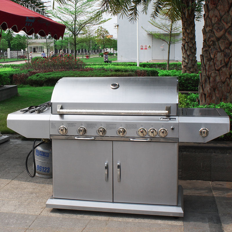 大型煤气烧烤炉户外烧烤工具组合套装工具X型烧烤架BBQ烧烤炉烤盘