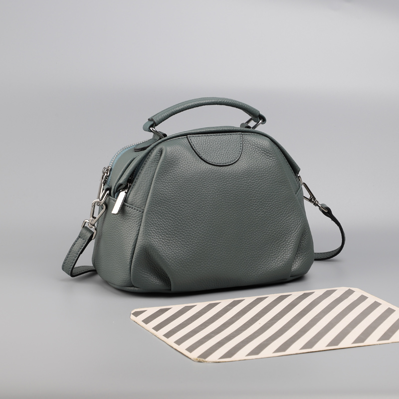 YELODE真皮手提包时尚软皮斜挎包