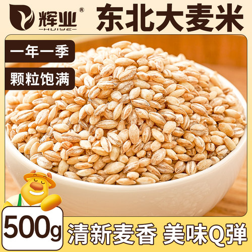 辉业东北大麦米粗粮杂粮大麦仁