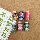 1个装 立体雪碧可乐图钉工字钉留言软木板毛毡板照片墙装 饰软木钉