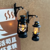 1个装 发光露营灯图钉油灯软木留言板软木钉毛毡照片墙图钉工字钉