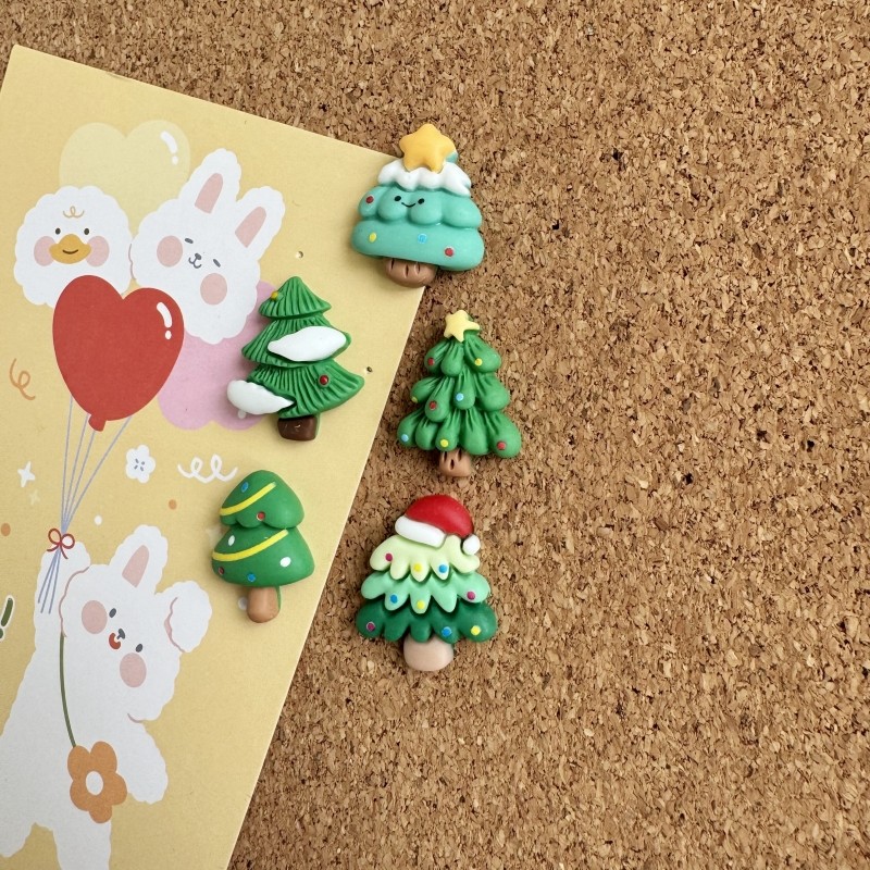 5个装圣诞树图钉软木钉彩色毛毡板留言绘画钉办公文具教室板报,文具电教/文化用品/商务用品,图钉/工字钉,淘宝优惠券,粉丝福利购,淘宝优惠卷