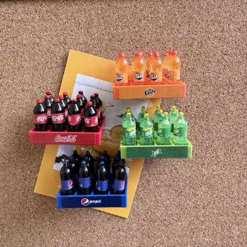 可乐雪碧一打系列图钉ins迷你饮料毛毡板软木板家居装饰摆件按钉