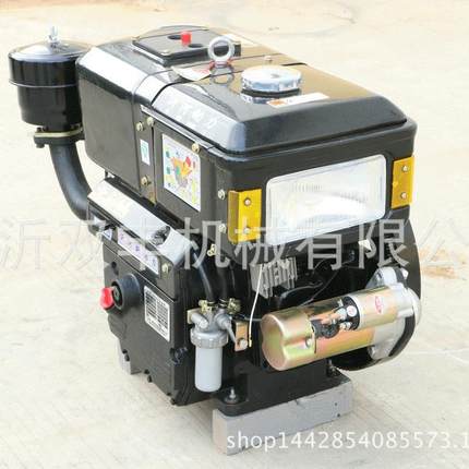 供应单缸柴油机ZH196手摇式、电启动式豪华直喷型柴油发动机