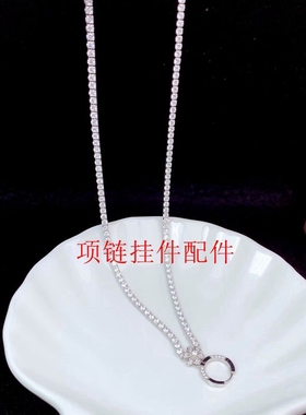 新款S925纯银项链 万能锁骨链挂件吊坠配件时尚网红潮流女生礼物