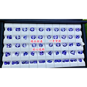 天然精品散货坦桑尼亚坦桑石裸石戒面吊坠耳钉diy选款 K金定制