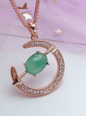 小尺寸裸石S925银空托椭圆6*8