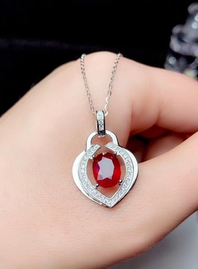 新款银椭圆吊坠空托S925银托尺寸