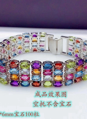 其他女S925纯银手链奢华大气