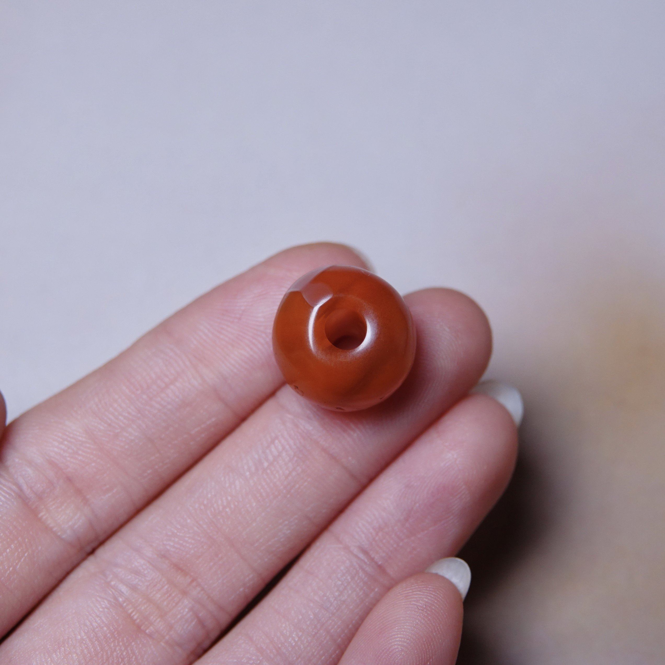 特殊明代原矿南红玛瑙老单珠大孔道水亮全品念珠手串项链百搭配珠,饰品/流行首饰/时尚饰品新,其他DIY饰品配件,淘宝优惠券,粉丝福利购,淘宝优惠卷