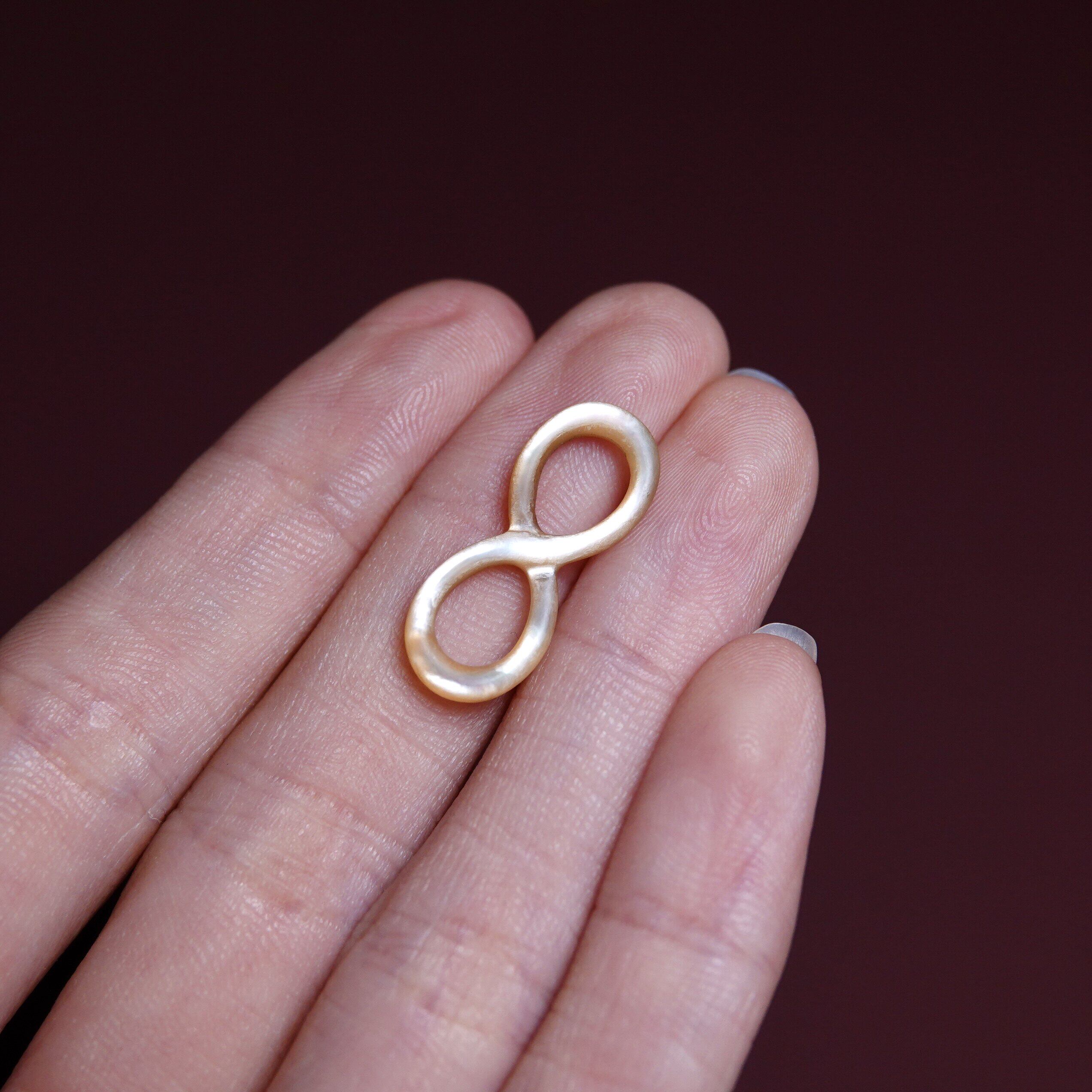 牧区老鱼骨八字环挂件藏式小元素文玩纯手工念珠侧挂百搭吊坠配饰