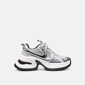 TANA 女秋时尚 露思同款 ZABA 2025新款 百搭厚底老爹鞋 增高运动鞋