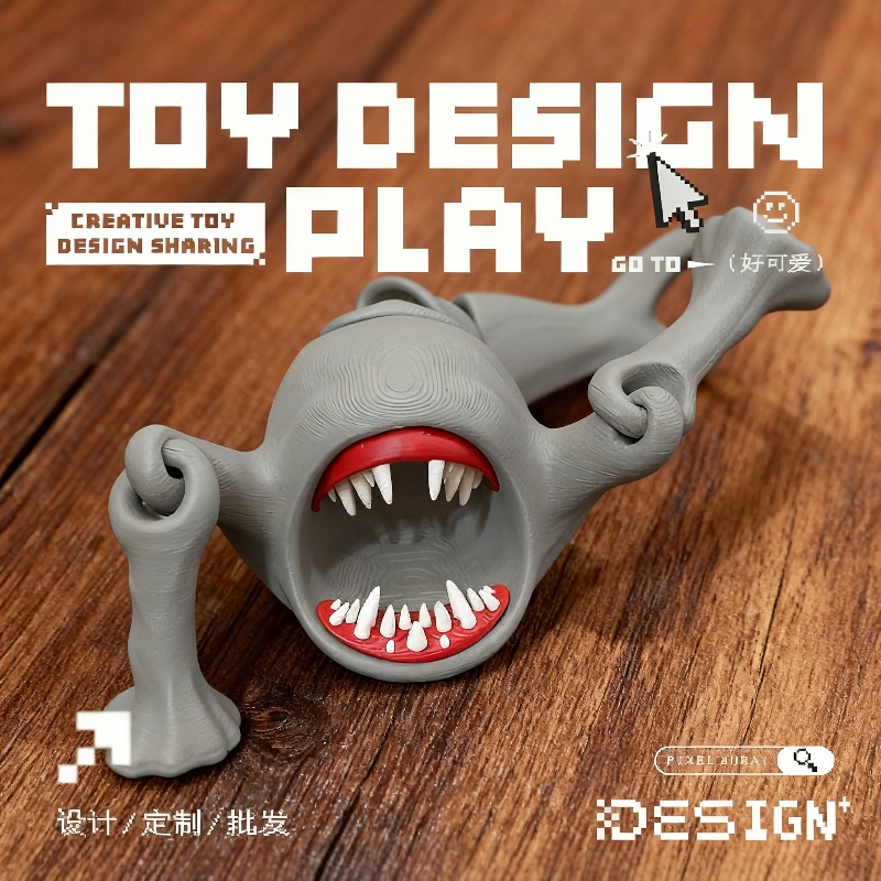 3D打印食海者关节可动