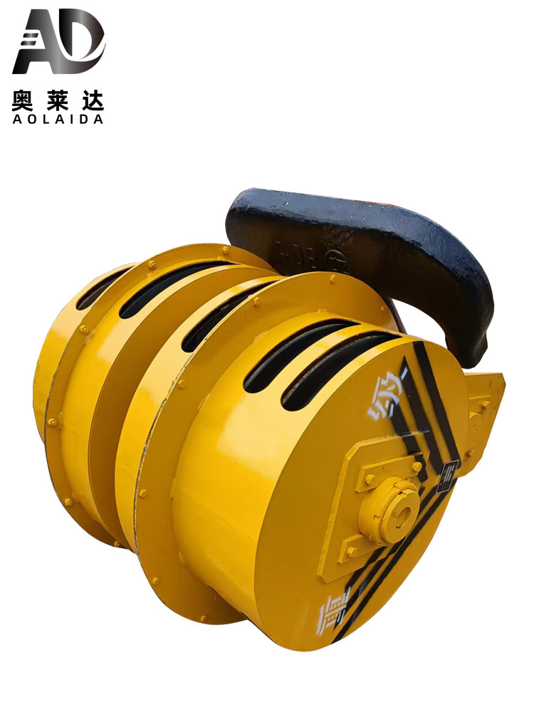 75吨起重机双梁 双钩头吊钩组  双梁起重机吊钩 行车全封闭吊钩