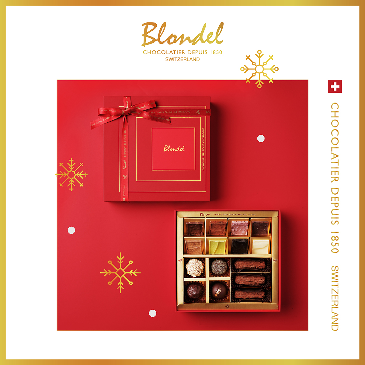 Blondel炫彩红运巧克力礼盒(M)
