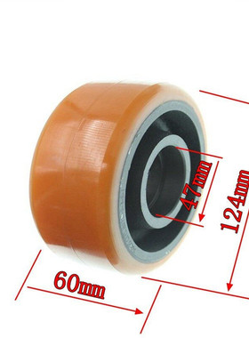 电动堆高机轮永恒力ERE/ECE林德T20T16T30平衡轮125*60-47辅助轮