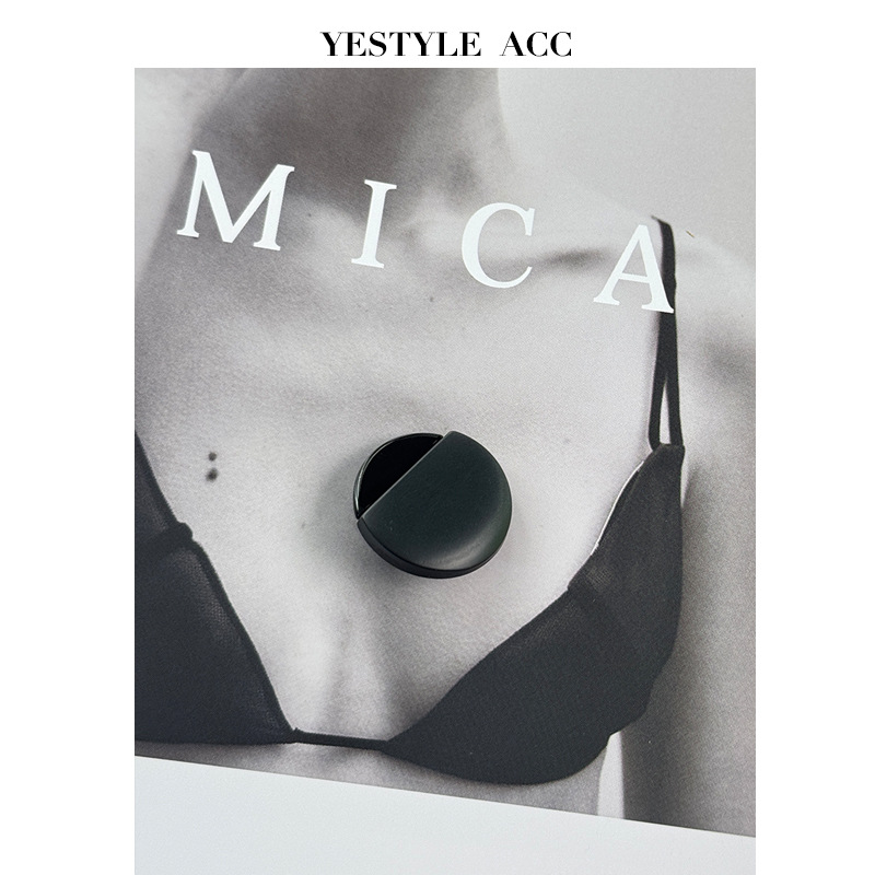 YES艺森轻奢风双拼合金纽扣男士