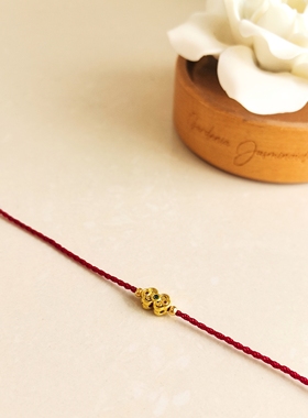 Yosis 手作新中式有钱花手绳｜可定制长度｜招米祈福