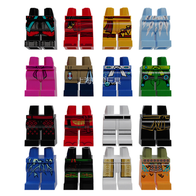 乐高幻影忍者人仔腿赞杰劳埃德