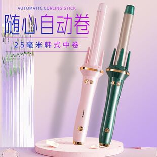 自动卷发棒32mm懒人电加热电动便捷卷发器网红大波浪烫发器跨境