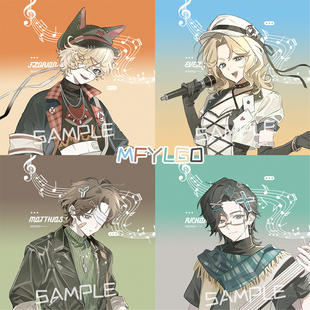 [MFYL GO]第五人格同人木偶师法罗火调骑士挂件吧唧拍立得周边