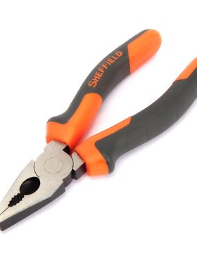 钢丝钳铬钒钢S045003断线钳老虎钳省力工业级钢盾