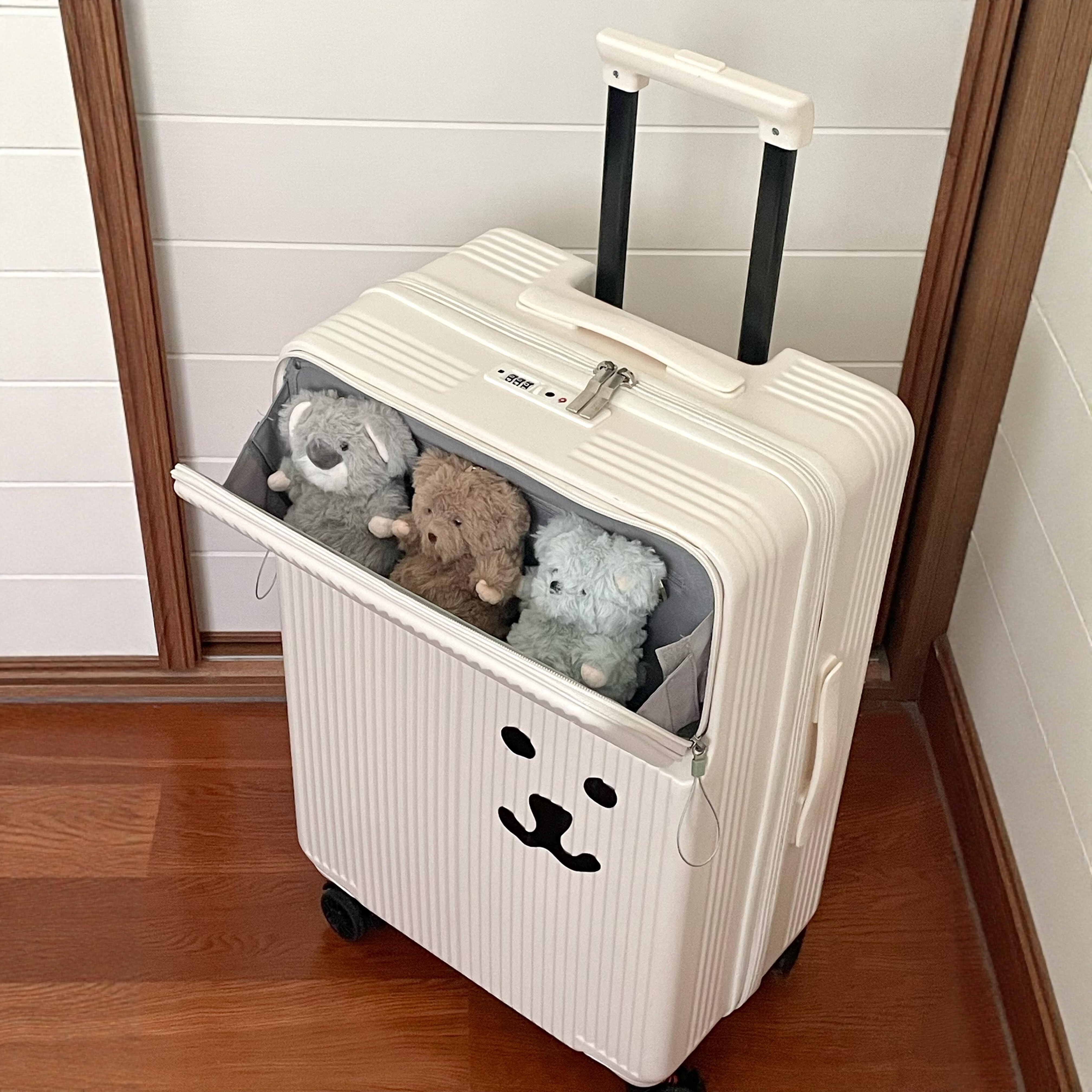 2025新款加厚前置开口行李箱