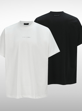 BEVAN UP | Binary passwords*一片式剪裁先锋摩斯编码冰感短袖