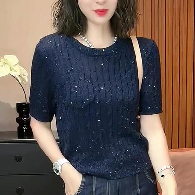 画辑新款2025夏季欧货亮片