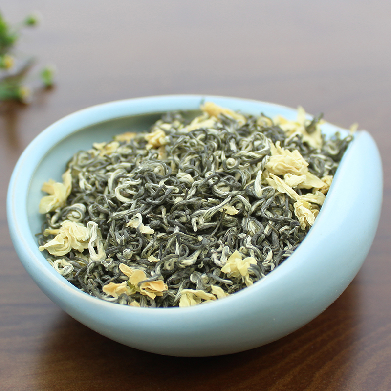 2025新茶茉莉花茶浓香型细芽飘雪